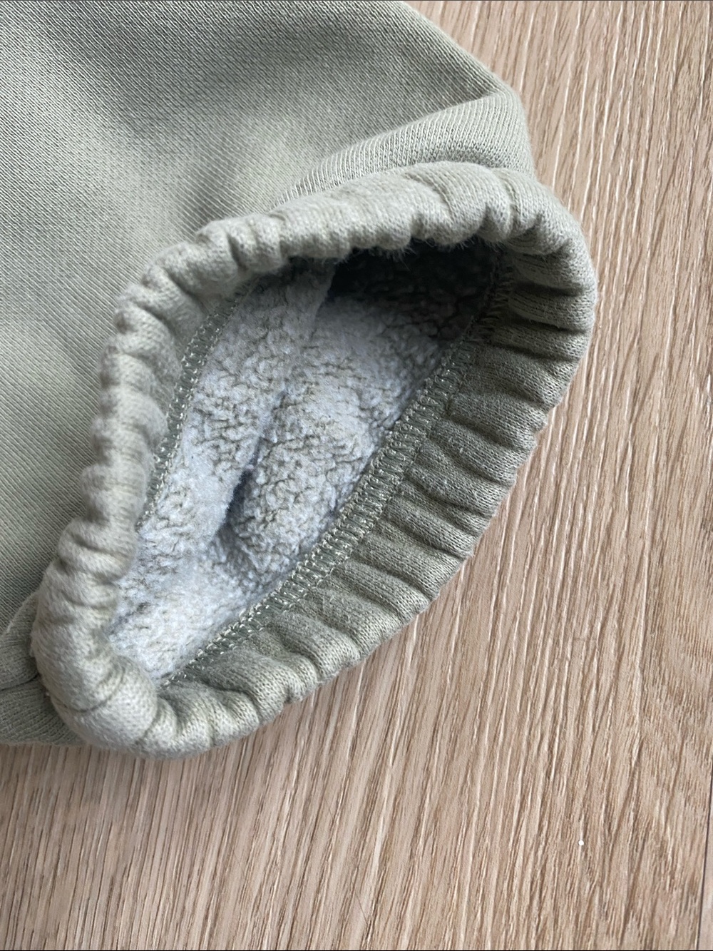 Tna CozyAF Fleece Jogger Sweatpants Sage Green Size Medium - Picture 6 of 11